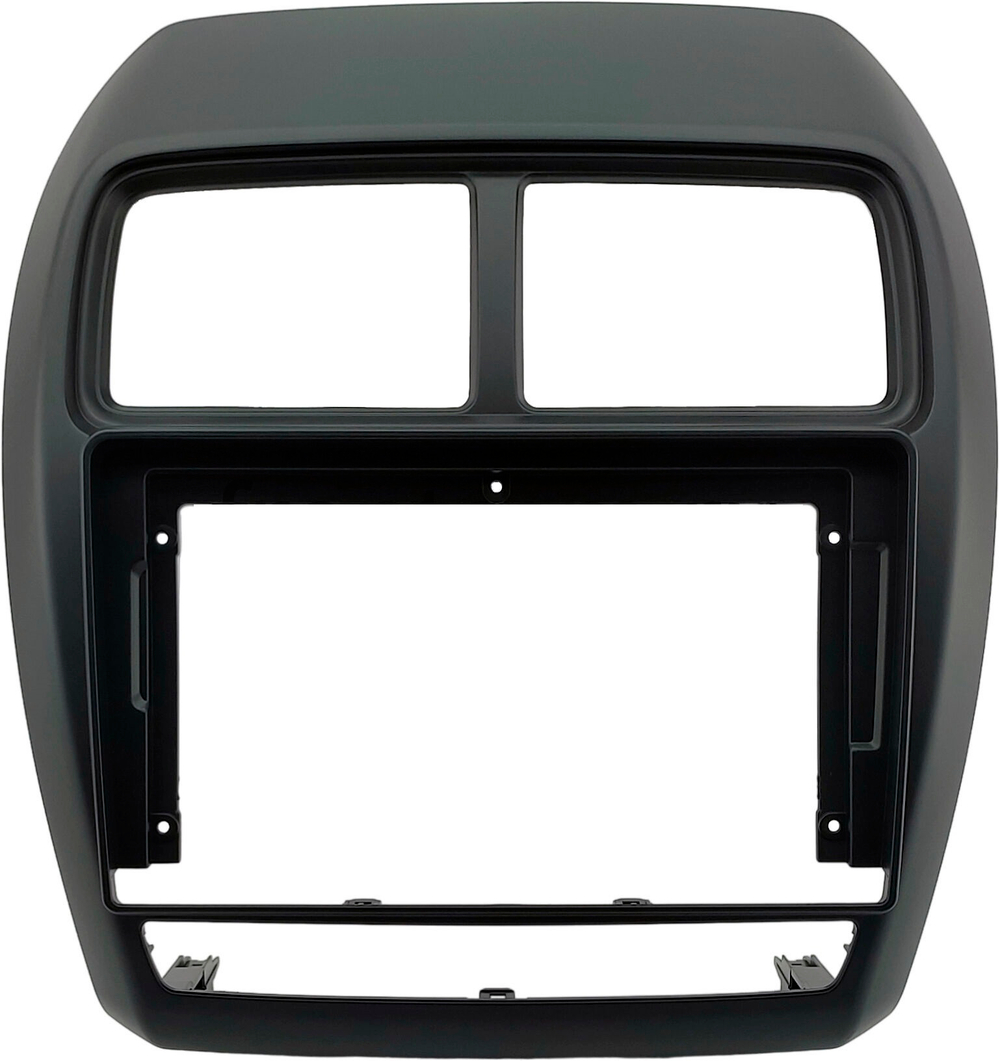 Магнитола для Mitsubishi ASX 2017+ (рамка 9) - Teyes LUX ONE ROUND монитор 12.3" 2K QLED на Android 10, CarPlay, 4G SIM-слот