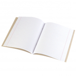 Тетрадь предметная "Алгебра" А5 36л., со справочным материалом, скрепка, мелованный картон (стандарт), блок офсет, Alingar "Мрамор"