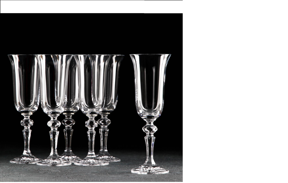 Набор бокалов для шампанского Falco 150 мл, 6 штук