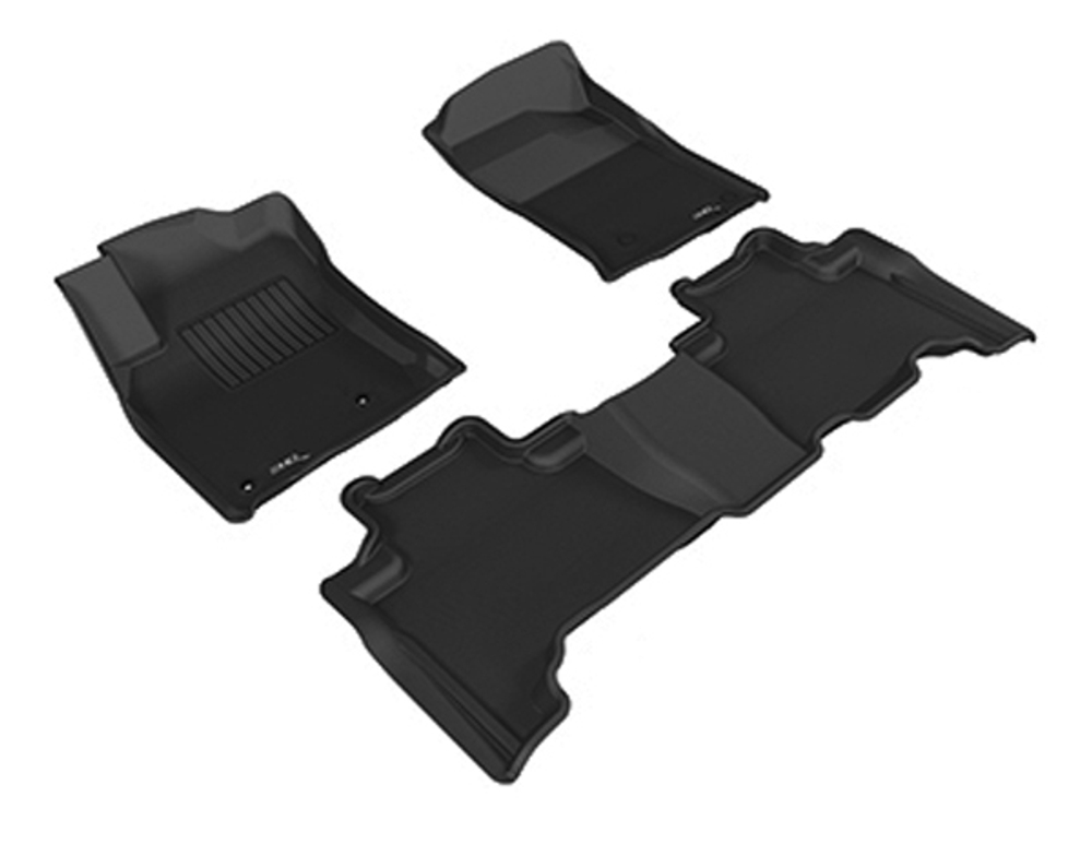 Коврики Sotra 3D VIP для Toyota Land Cruiser 150 Prado 2012- черные. Артикул ST 73-00170
