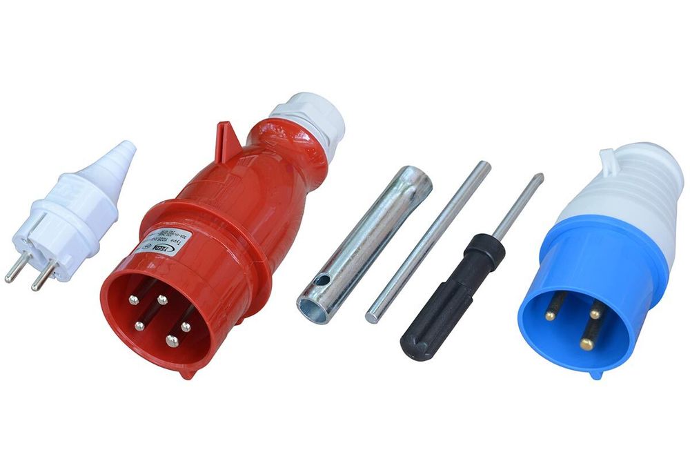 Бензогенератор TSS SGG 9000E3LU - [8 кВт / 220V / 380V] двигатель Loncin