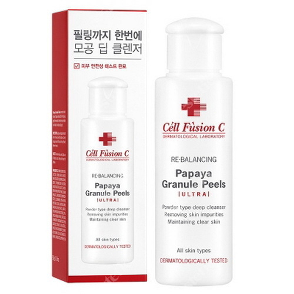 Papaya Granule Peels Cell Fusion | Очищающий энзимный пилинг