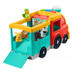 Fisher-Price Little People - обучающий поезд + 5 питомцев HHH93