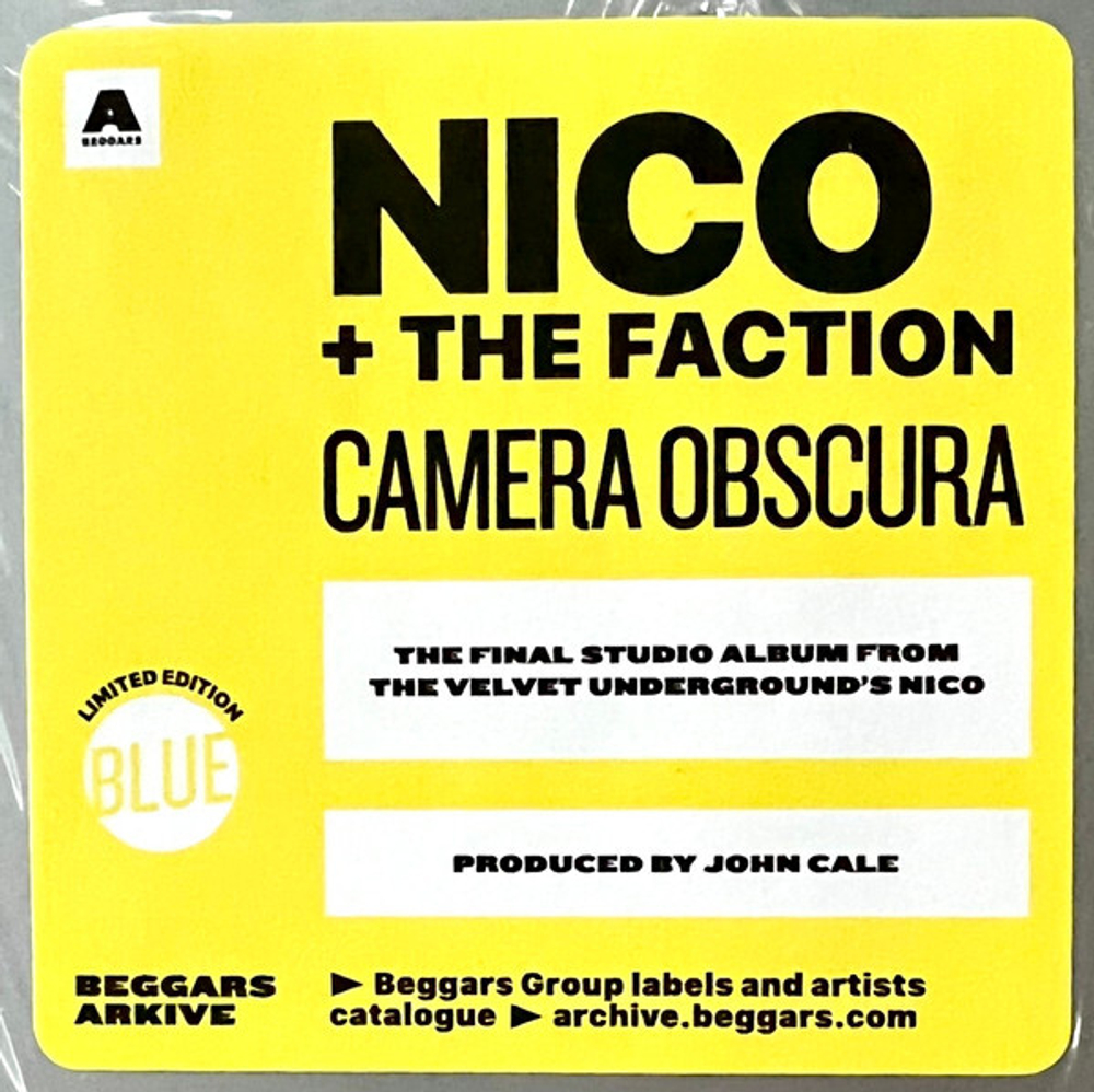 Nico + The Faction / Camera Obscura (Limited Edition)(Coloured Vinyl)(LP)