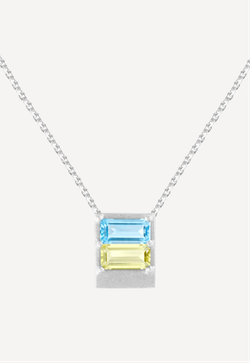 Колье из серебра "Горные просторы"