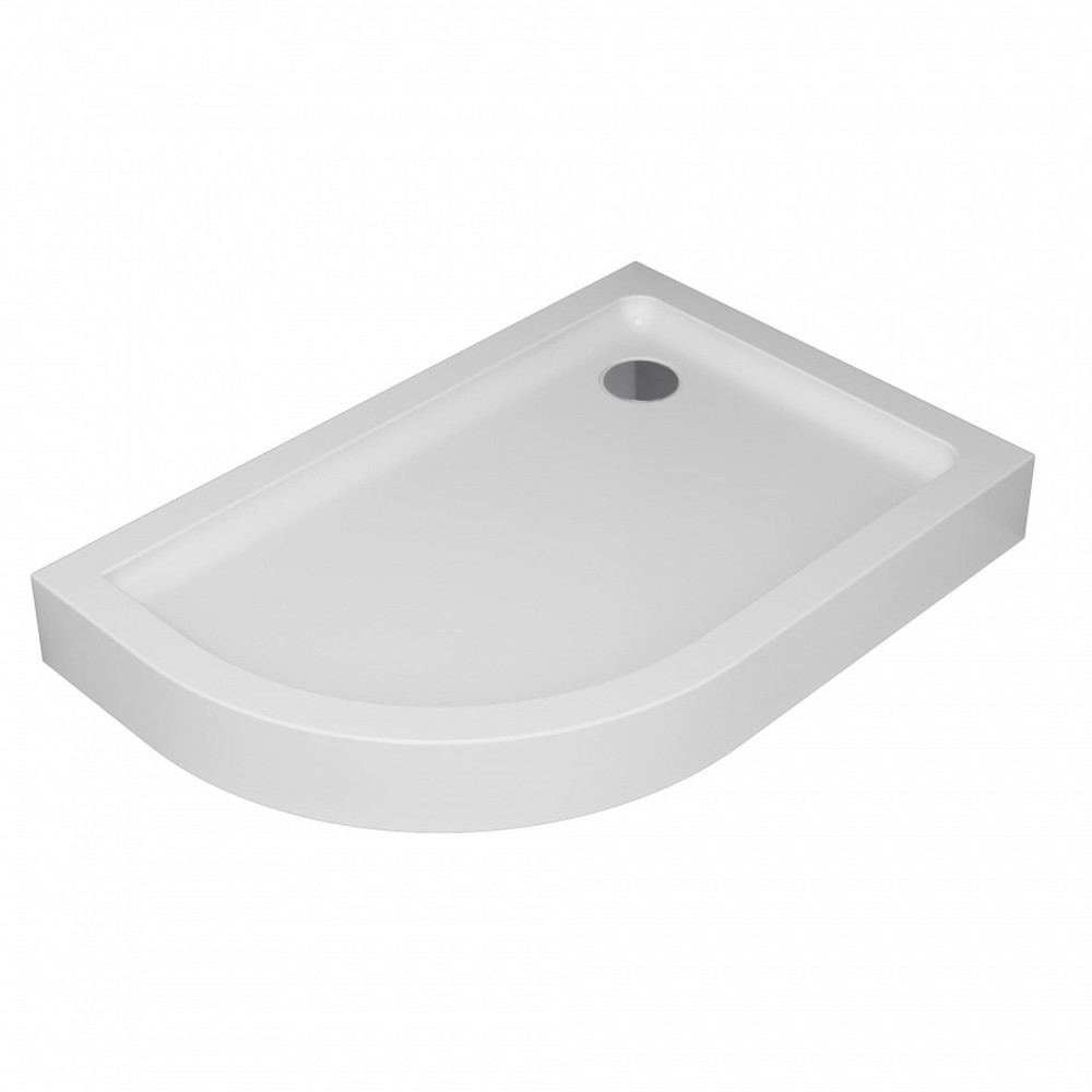 Поддон душевой 120x80 см, правосторонний AM.PM Like W83T-302R120W белая