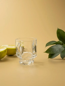 Набор изогнутых шотов для виски, 60 мл, 6 шт. прозрачные
