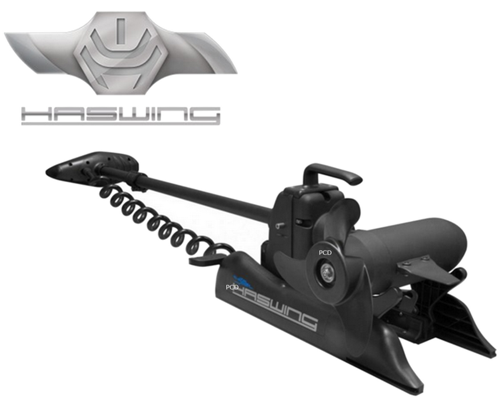 Электромотор Haswing Cayman B 55 lbs GPS с функцией якоря 55Lbs / 12В / 152см