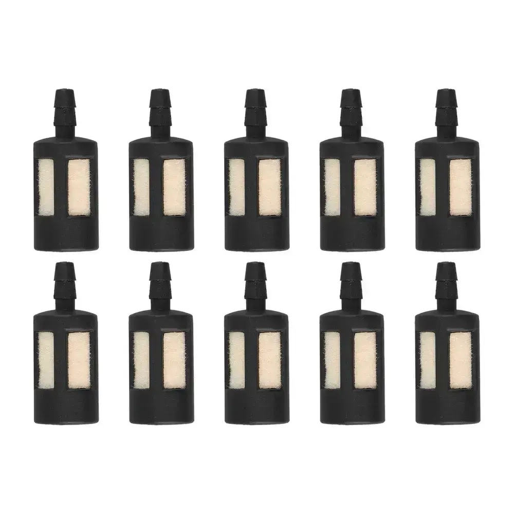 10 шт. общий топливный фильтр для бензиновой садовой техники, триммера, бензопилы, карбюратора, садового инструмента, сменный топливный фильтр
