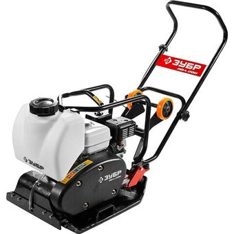 Виброплита бензиновая Зубр ЗВПБ-20 АХ - [117 кг / 20 кН / Honda GX160] серия PROF