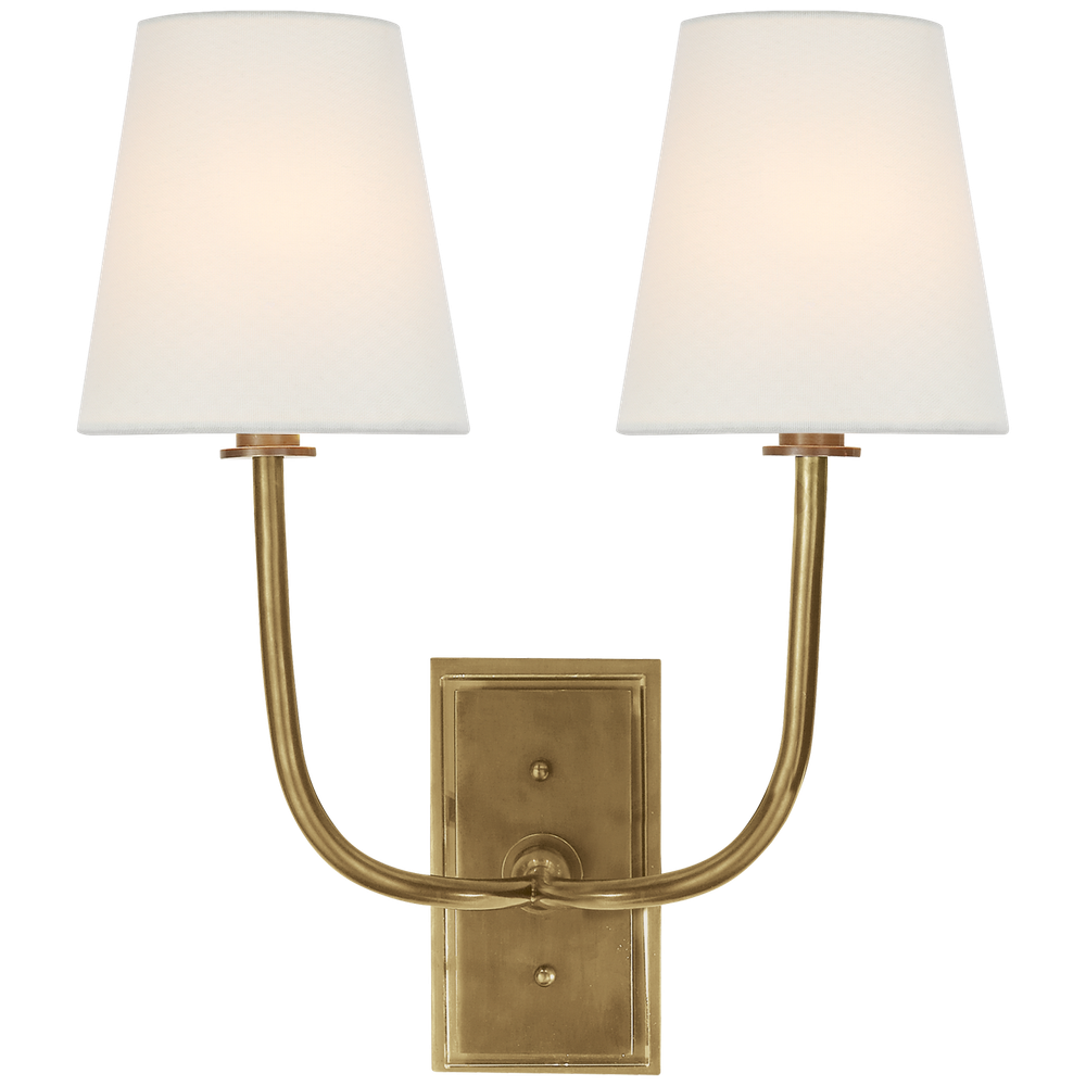 Настенный светильник Visual Comfort Hulton Double Sconce