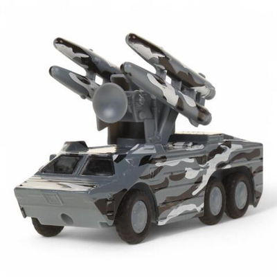 Модель ин. мет. "РК Оса" 15см. дверь, подвиж. дет. сер.камуф. коробка SB-17-39-A(GY)-WB (Технопарк)