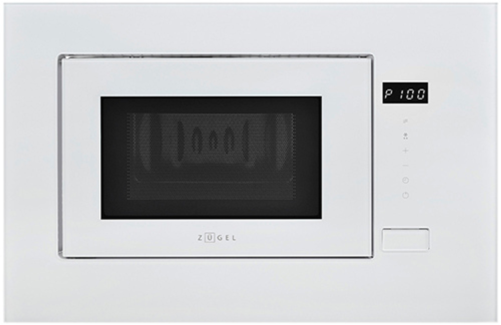 Встраиваемая микроволновая печь СВЧ Zugel ZMO201W, белая