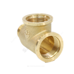 Тройник латунь переходной Ду 20х20х15 (3/4"х3/4"х1/2") ВР/ВР/НР VALFEX VF.134.L.034.034.012