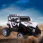 Детский электромобиль "XJL-588" белый