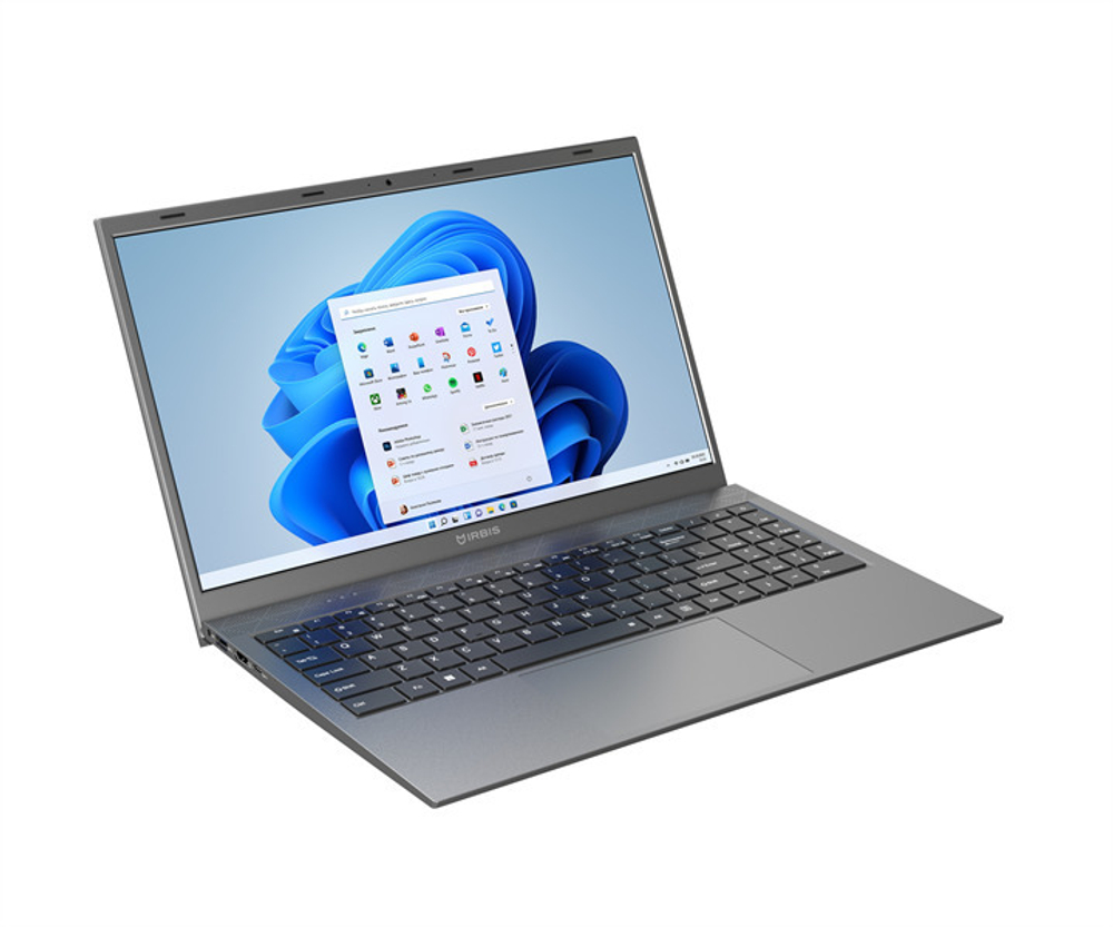 Ноутбук  Irbis Blizzard 15.6 ", Ryzen 5, 16 Гб RAM, 512 Гб SSD, Radeon Graphics, Серый
