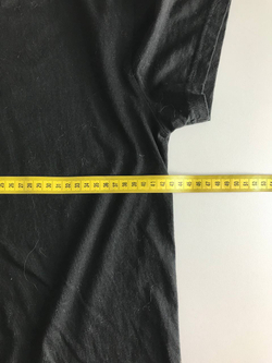 Футболка с минималистическим принтом, маркировка XS, визуально на 42 размер