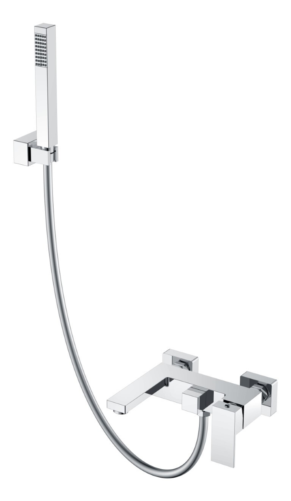 Boheme Смеситель для ванны с душем Qubic Chrome