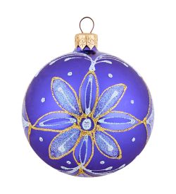 Элита НФШ-1644 Ел.украшение Шар «Рождественская звезда» 85 мм