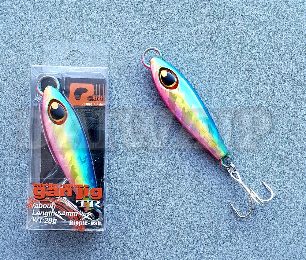 Пилькер TSURUGIYA GAN JIG 28g Blue Light Green Pink