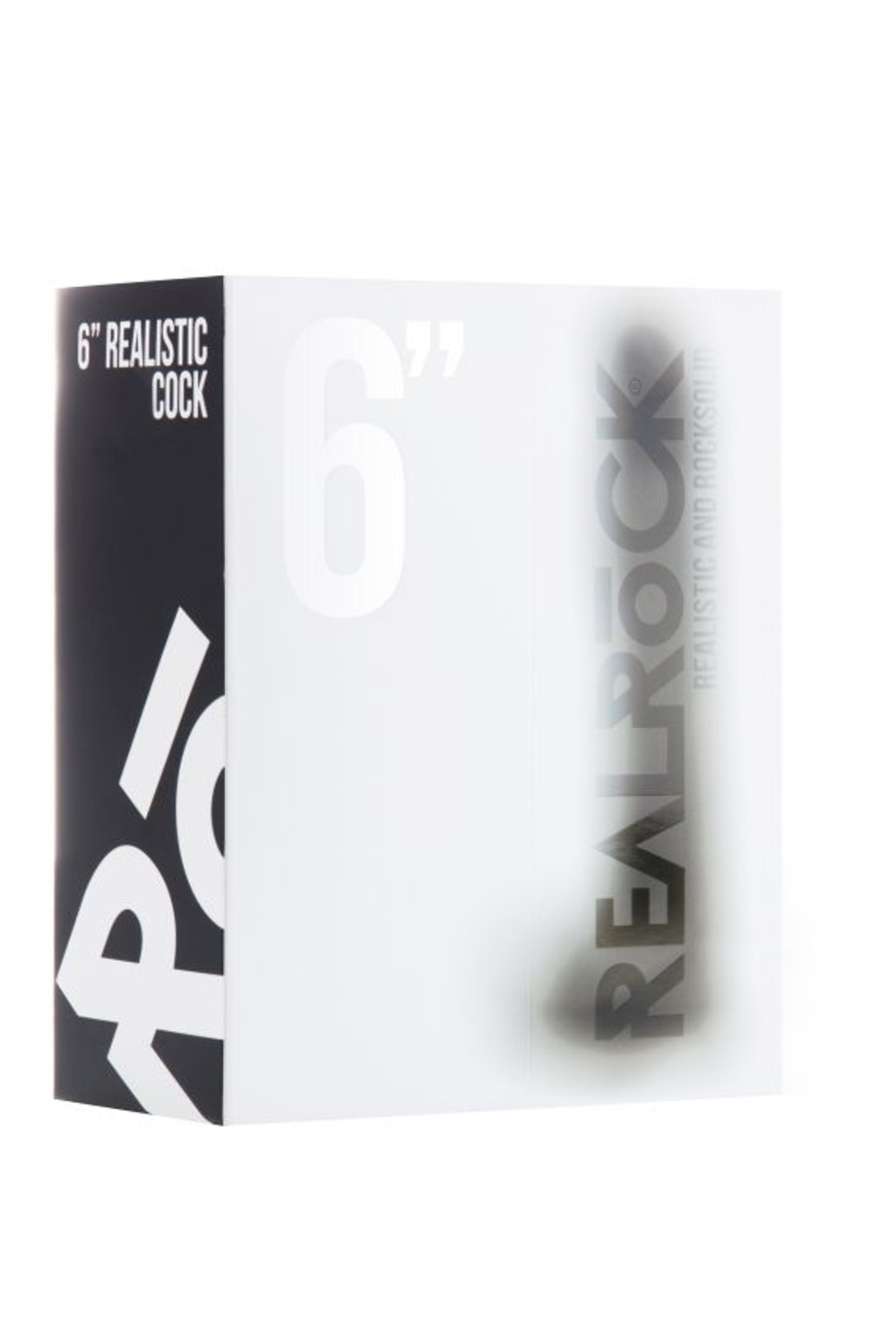 Чёрный фаллоимитатор Realistic Cock 6 With Scrotum - 15 см. (Цвет: черный)