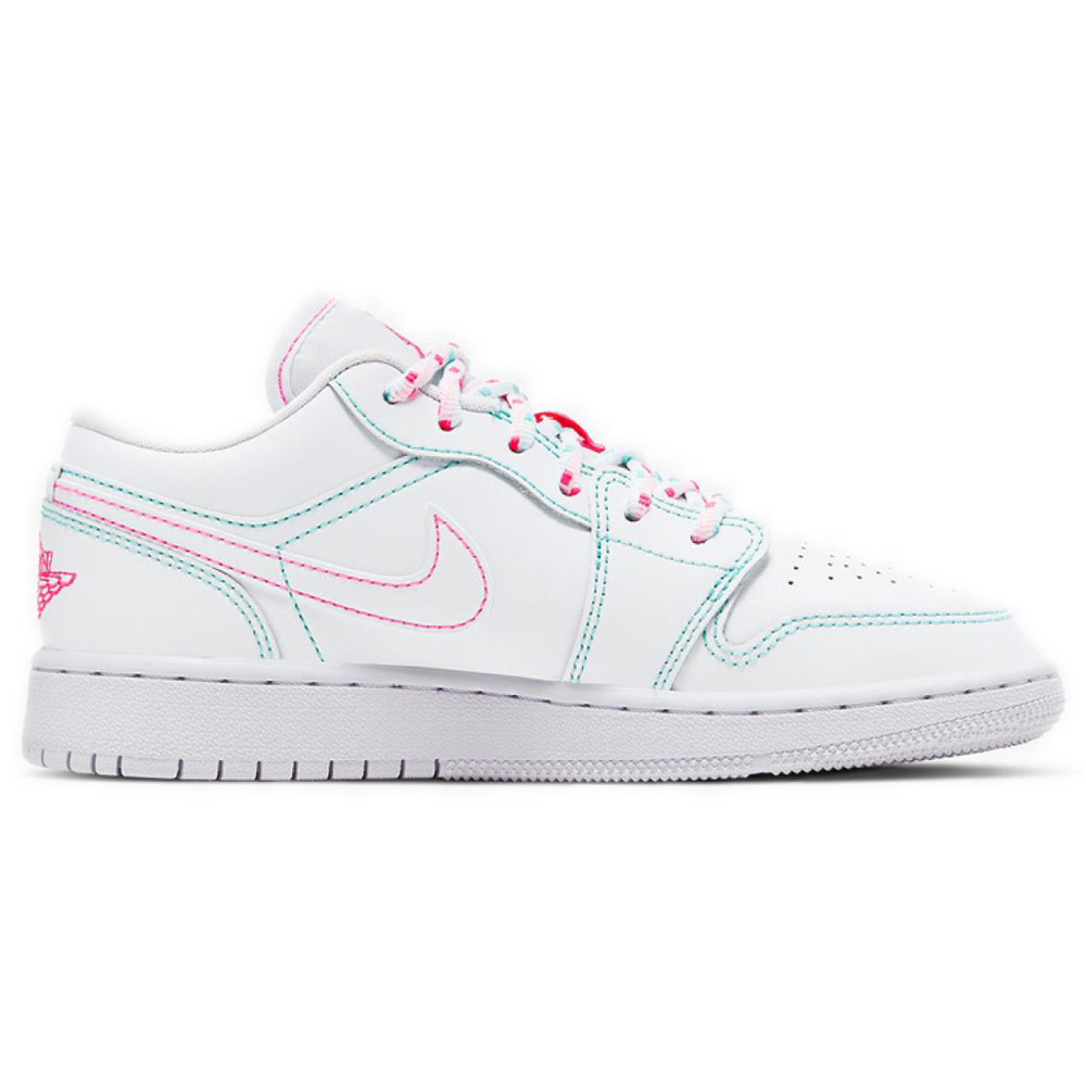 Кроссовки Air Jordan 1 Low GS Aurora Green