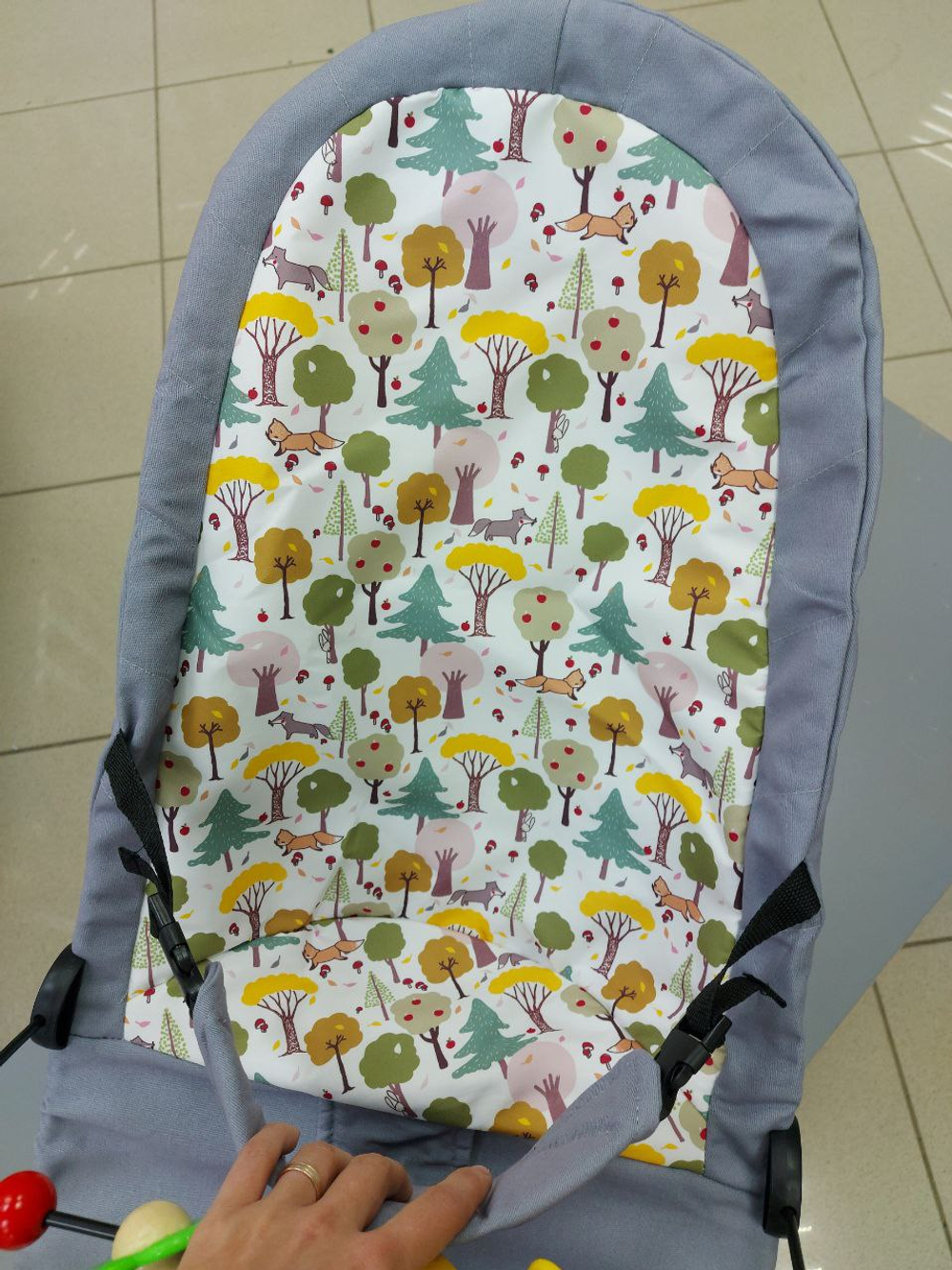 Шезлонг механический Luxmom LM-123