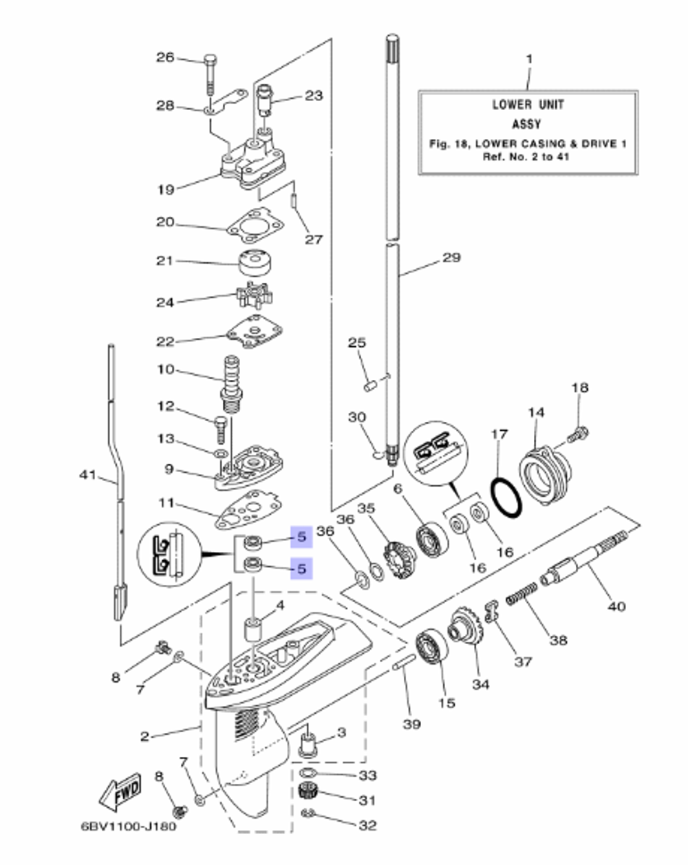 Сальник вала 10.8x21x7 Yamaha 4-5лс (9310111M1400)