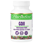 Paradise Herbs, Goji, 60 вегетарианских капсул (400 мг на капсулу)