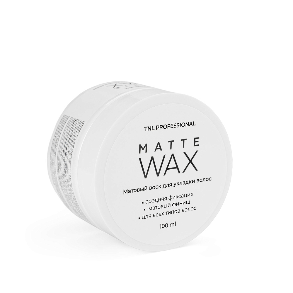 TNL Mattе wax Матовый воск для укладки волос 100 мл.