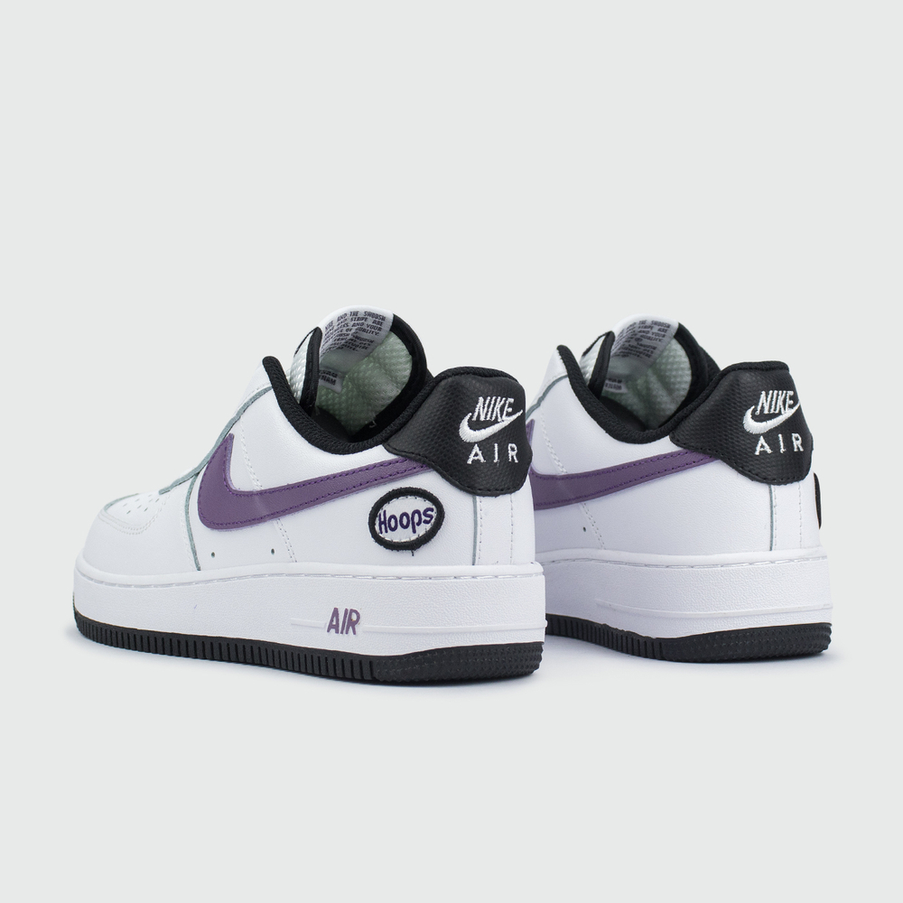 Кроссовки Nike Air Force 1 Low Hoops White / Purple