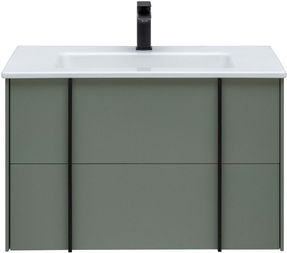 Тумба с раковиной Allen Brau Reality 1.32005.CGM 80 cement grey matt