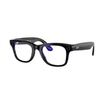 Умные очки Ray-Ban Wayfarer Shiny Black / Clear, 155 - 53