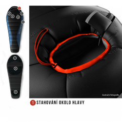 Пуховый спальный мешок Husky Drape -20