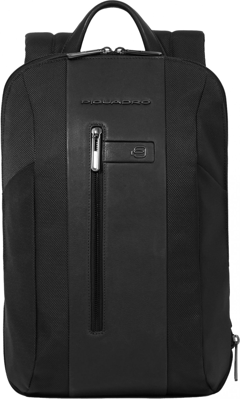 Рюкзак Piquadro Brief2 CA6383BR2/BLU темно-синий нейлон/натуральная кожа