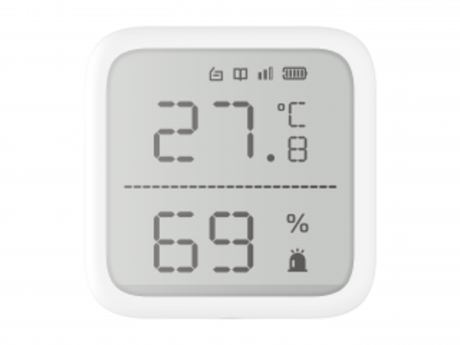 Датчик температуры и влажности Hikvision Temperatue  DS-PDTPH-E-WE