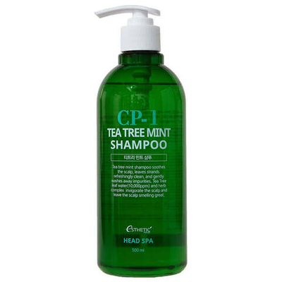 [ESTHETIC HOUSE] Шампунь для волос УСПОКАИВАЮЩИЙ CP-1 TEA TREE MINT SHAMPOO, 500 мл