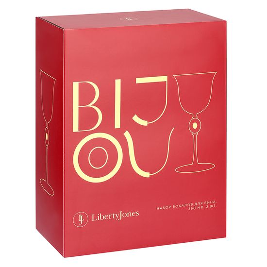 Набор бокалов для вина bijou, 350 мл, 2 шт.