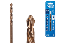 Сверло по металлу ц/х 5.0х52х86 мм HSS-Co EXPERT STARTUL