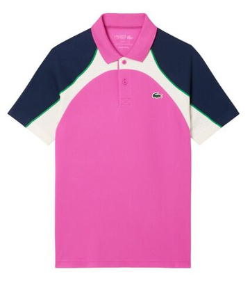 Теннисное поло Lacoste Ultra Dry Colorblock Tennis