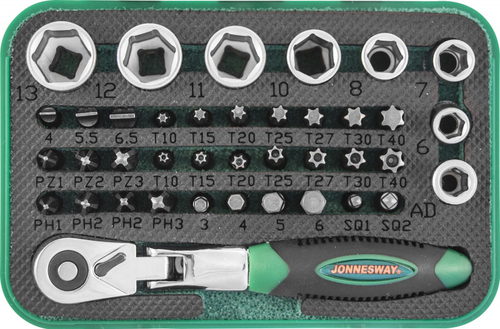 Набор со вставками-битами и головками Jonnesway RD02040S