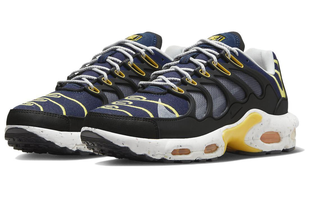 Nike Air Max Terrascape Plus "Michigan" shock absorption, non-slip and wear-resistant low-top sports casual shoes dark blue yellow