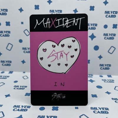 Фотокарта STRAY KIDS - MAXIDENT (SOUNDWAVE UNVEIL LUCKY DRAW | I.N.)