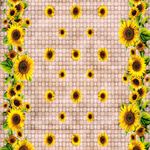 Клеенка столовая на ткани 25м Этюд 125см 103/2