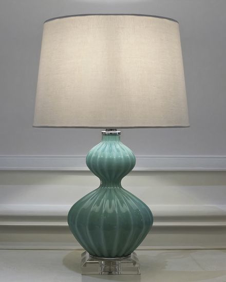 Настольная лампа "Майра"  aqua