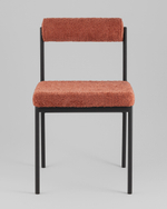 Стул обеденный Балла букле коралловый