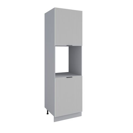 Кухня Модуль ПН 600 М (с нишей) Мелисса Белый Скин