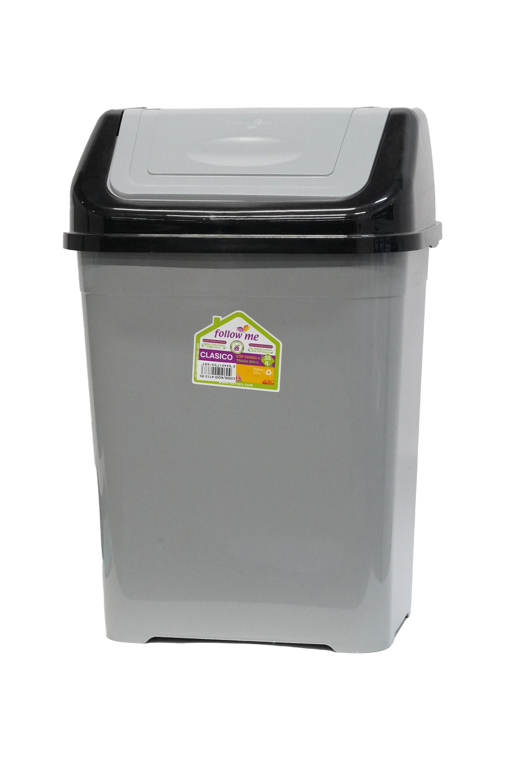 КОНТЕЙНЕР Д/МУСОРА CLASICO -35  Л ( NATURAL ) 4153 85