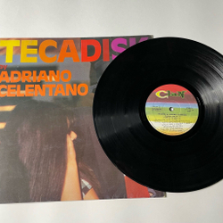 Винтажная виниловая пластинка LP Adriano Celentano Tecadisk (Italy 1977) Kiss Me Goodbye