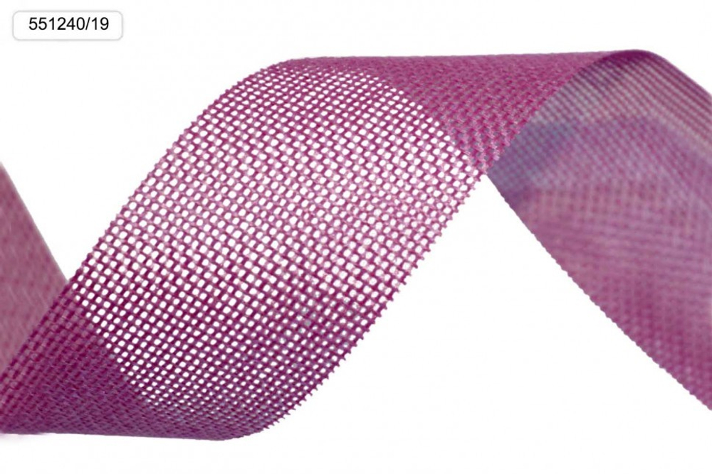 Лента Льняная 4см х 28м (Фиолетовый)